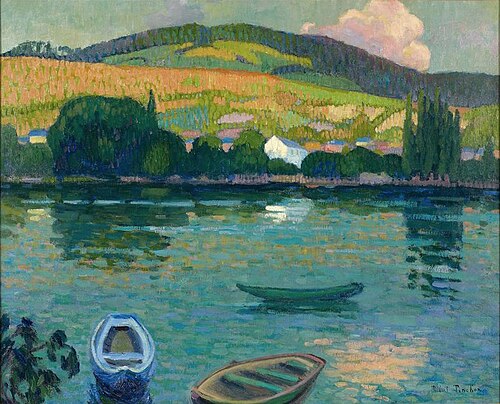 Les coteaux de Belbeuf, 1909, Robert Antoine Pinchon