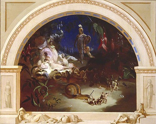 The Midsummer Night’s Fairies, 1847, Robert Huskisson