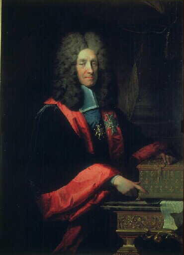 Portrait du chancelier Louis Phélypeaux, comte de Pontchartrain (1643-1727), 1750, Robert Tournières
