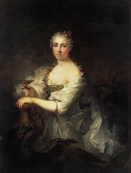 Portrait de femme, 1750, Robert Tournières
