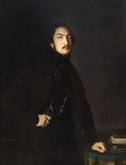 Portrait de Louis de Planet, 1835, Romain Cazes