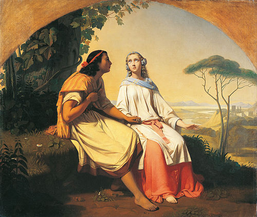 L'Âme exilée, 1838, Romain Cazes