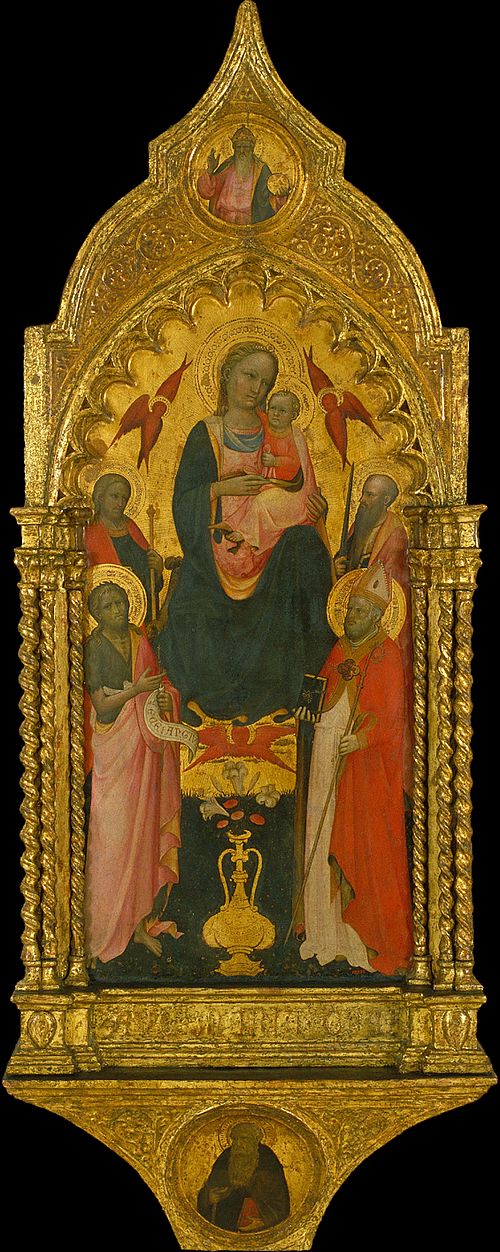 Virgin and Saints, , Rossello di Jacopo Franchi
