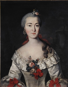 Portrait de M.I. Tatishcheva, 1759, David Luders