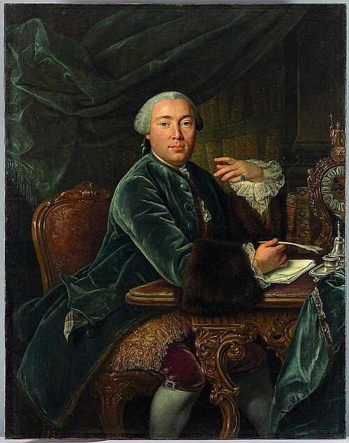 Portrait of Grigory Teplov, 1750, David Luders