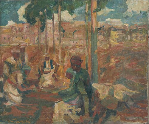 Dalmácky trh, 1925, Gejza Kukán