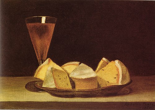 Cake and Wine Glass, 1865, Rubens Peale