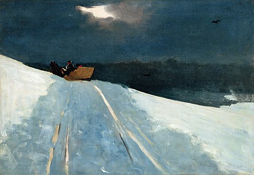 Sleigh Ride, 1892, Winslow Homer