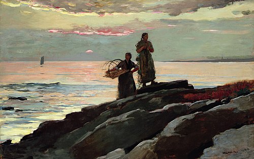 Saco Bay, 1896, Winslow Homer