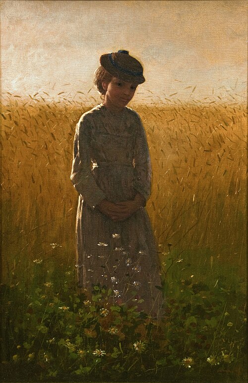 In the Wheatfield, 1873, Winslow Homer