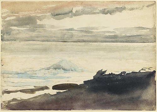 West Point, Prout's Neck, 1884, Winslow Homer
