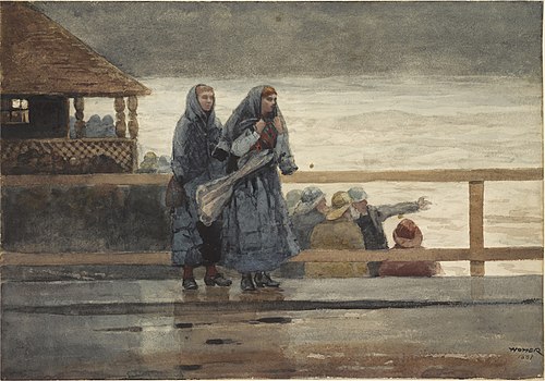 Perils of the Sea, 1881, Winslow Homer