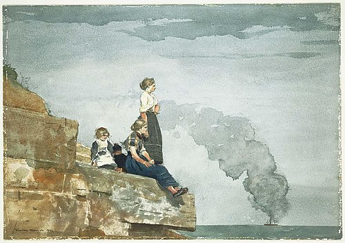 Fisherman's Family, 1881, Winslow Homer