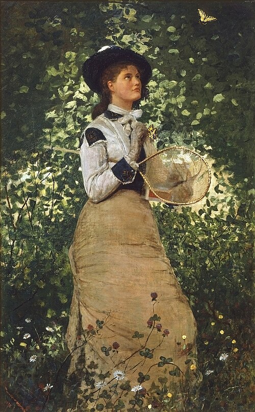 Butterflies, 1878, Winslow Homer