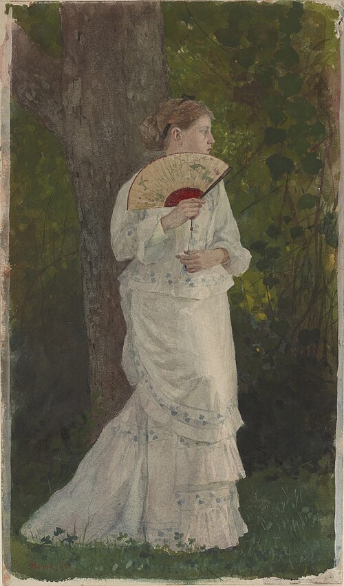 The Trysting Place, 1875, Winslow Homer