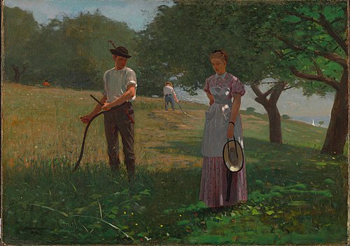 Waiting an Answer, 1872, Winslow Homer
