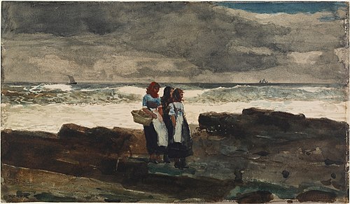 Sun and Clouds, 1882, Winslow Homer