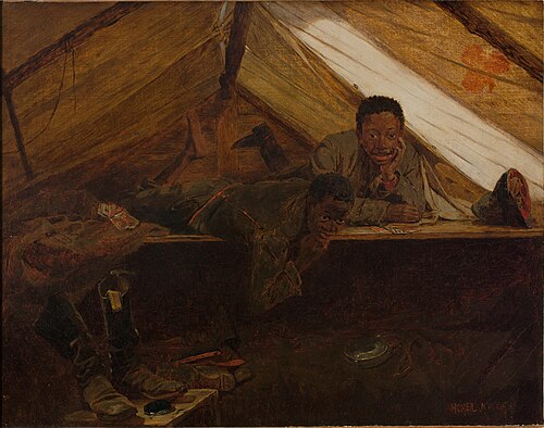 Army Boots, 1865, Winslow Homer