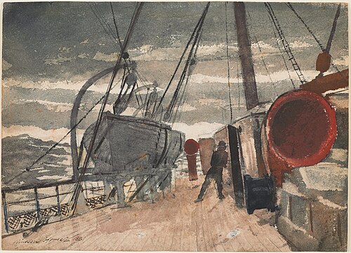 Marine, 1881, Winslow Homer