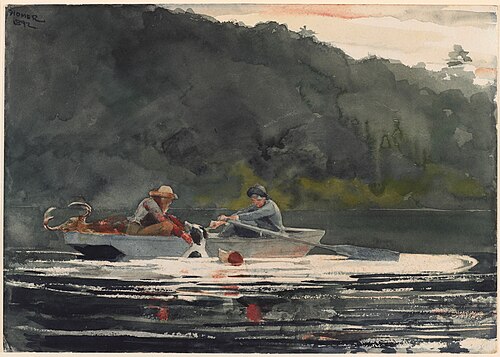The End of the Hunt, 1892, Winslow Homer