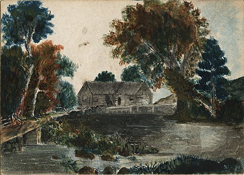 Farm Scene, 1847, Winslow Homer