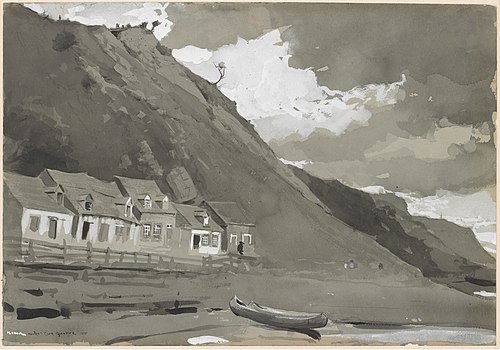 Wolfe's Cove, Quebec, 1895, Winslow Homer