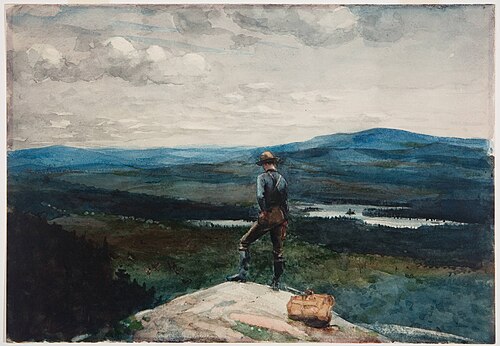 The Ranger, Adirondacks, 1892, Winslow Homer