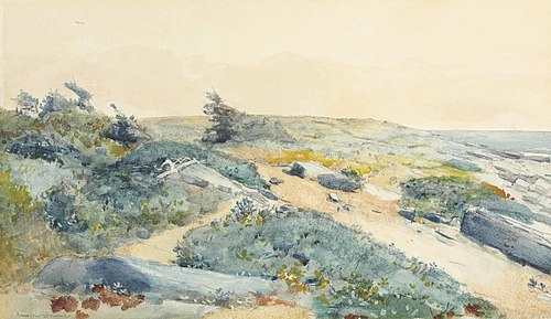 Prout's Neck, 1883, Winslow Homer