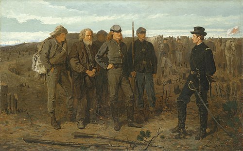 Prisoners from the Front, 1866, Winslow Homer