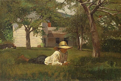 The Nooning, 1872, Winslow Homer