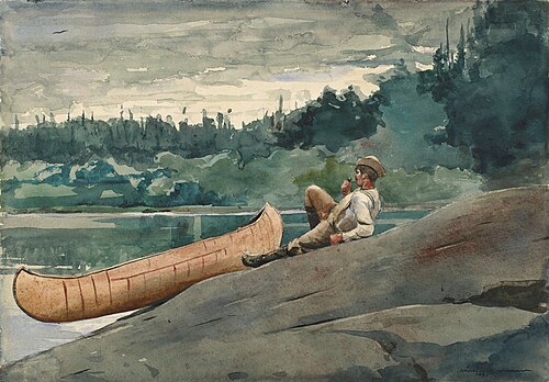 The Guide, 1895, Winslow Homer