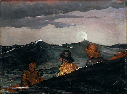 Kissing the Moon, 1904, Winslow Homer