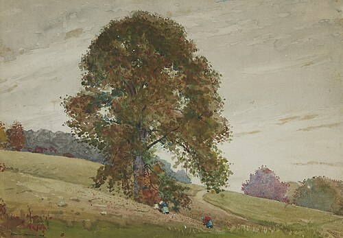 The Chestnut tree, 1878, Winslow Homer