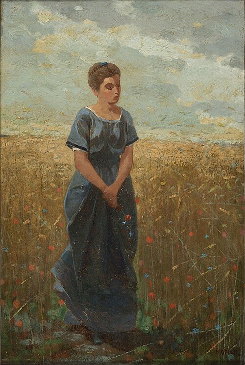 In the Wheat Field, 1867, Winslow Homer