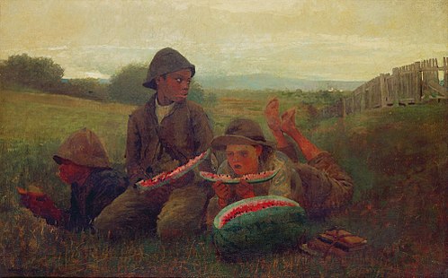The Watermelon Boys, 1876, Winslow Homer