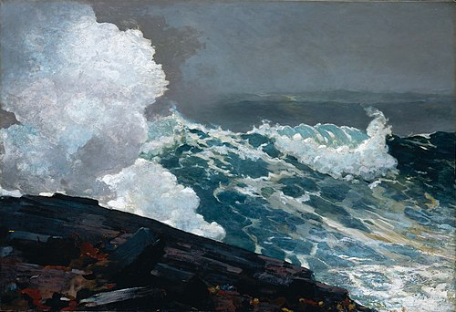 Northeaster, 1898, Winslow Homer