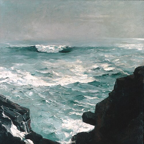 Cannon Rock, 1895, Winslow Homer