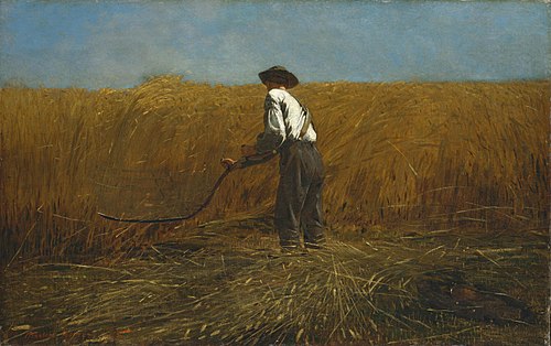 The Veteran in a New Field, 1865, Winslow Homer