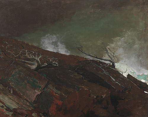 Coast of Maine, 1893, Winslow Homer