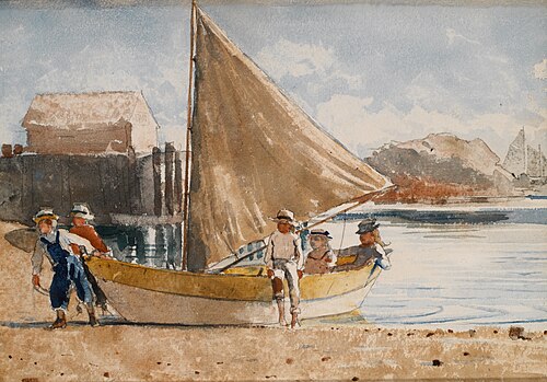 Summertime, 1880, Winslow Homer