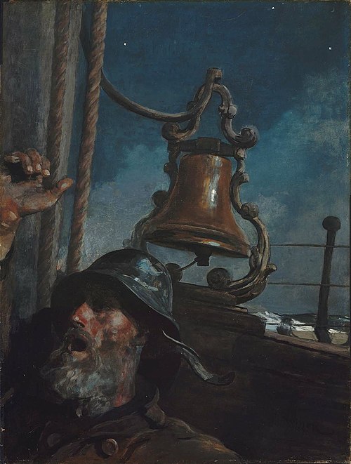 The Lookout – "All's Well", 1896, Winslow Homer
