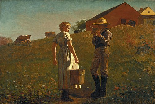 A Temperance Meeting, 1874, Winslow Homer