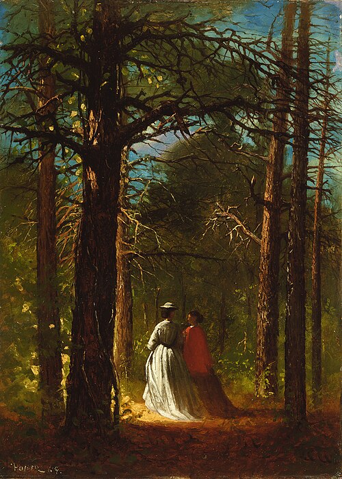 Waverly Oaks, 1864, Winslow Homer