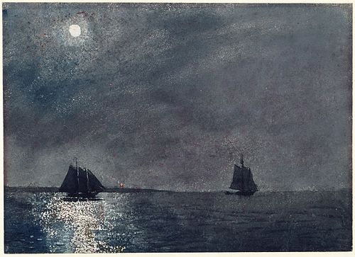 Eastern Point Light, 1880, Winslow Homer