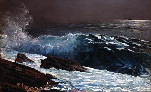 Sunlight on the Coast, 1890, Winslow Homer