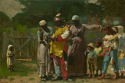 S'habiller pour le carnaval, 1877, Winslow Homer
