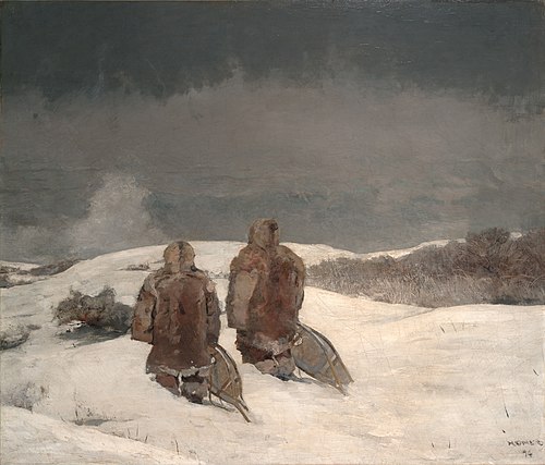 Below Zero, 1894, Winslow Homer