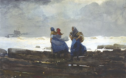 Fishwives, 1883, Winslow Homer