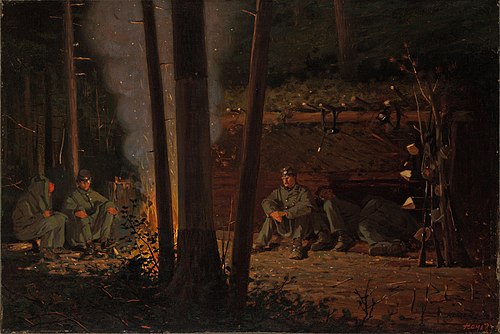 In Front of Yorktown, 1862, Winslow Homer