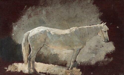 White Mare, 1868, Winslow Homer
